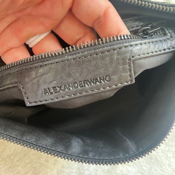 Alexander Wang studs black crossbody flap bag - Picture 7 of 9